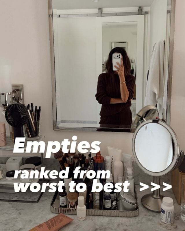 Empties ranked from worst to best >> COMMENT &ldquo;PLEASE SEND&rdquo; and I&rsquo;ll dm you all of the details asap ❤️🙌🏼 What is one product you have reordered multiple times times? Would love to know in the comments below xx 

You must be following @stylinbyaylin to receive a DM

#stylinbyaylin #skincaremusthave #over40skincare #empties #founditonamazon