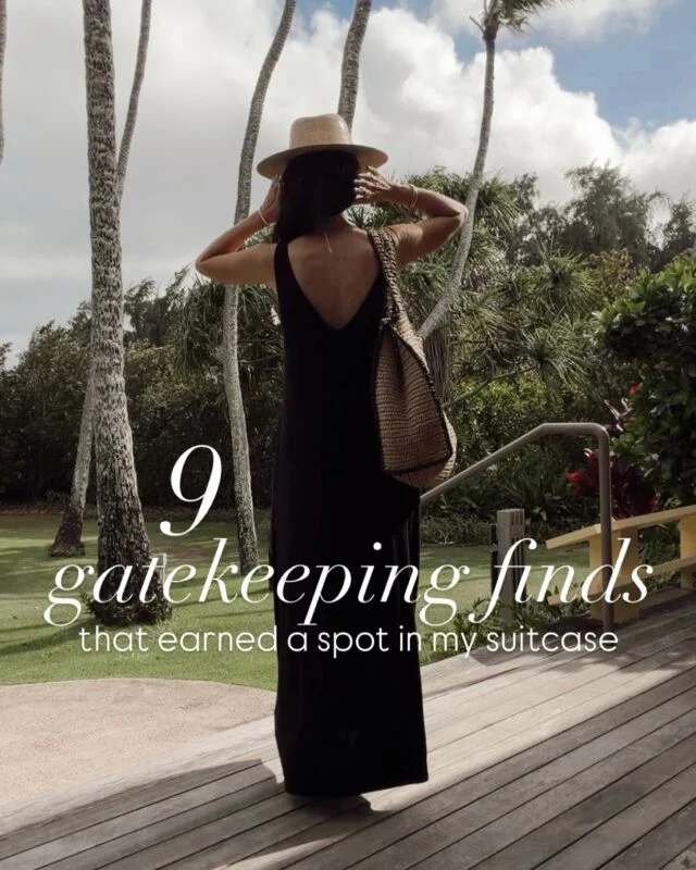 Comment &ldquo;DETAILS please&rdquo; and I&rsquo;ll send you all of the details to these 9 gatekeeping finds that earned a space in my suitcase ☀️🙌🏼 

You must be following me @stylinbyaylin to receive a DM❤️

#stylinbyaylin #amazonfind #over40musthaves #vacationvibes #founditonamazonfashion