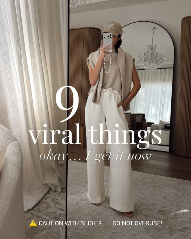 Okay I get it&hellip; COMMENT &ldquo;DETAILS please&rdquo; and I&rsquo;ll send you a DM with these 9 viral things that I love and understand why they went viral! ⚠️ Caution with slide 9&hellip; do not overuse! xx

You must be following me @stylinbyaylin to receive a DM 
#stylinbyaylin #viralfinds #closetstaples #amazonfinds #springfashıon