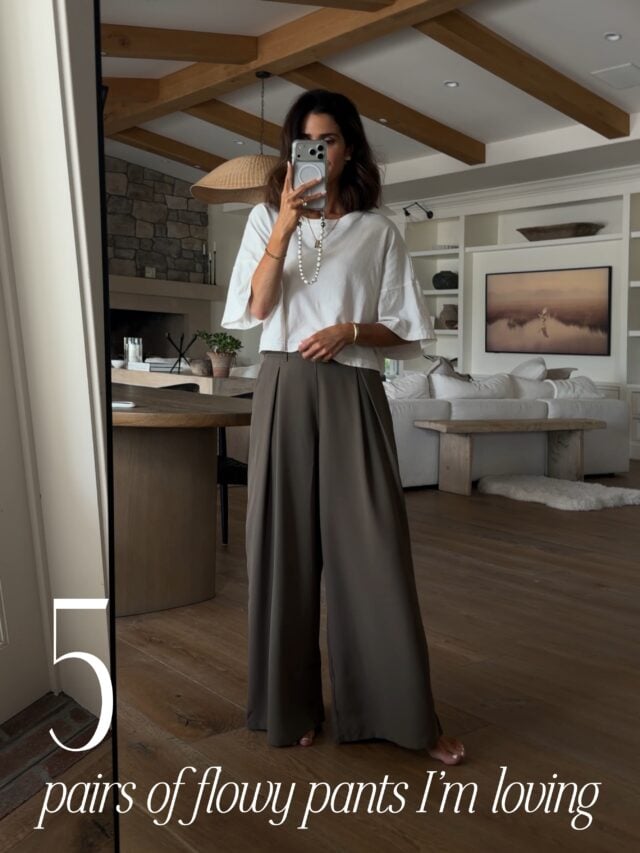 Comment “SHOP” and I’ll send you all of the details to these 5 pairs of flowy pants that I’m loving! 🙌🏼 What pair is your favorite? xx 

You must be following me @stylinbyaylin to receive a DM 

#stylinbyaylin #ad #amazonpartner #amazoncreatorfinds @amazon @amazonfashion