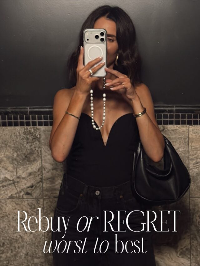 Comment “DETAILS” or click the link in my bio and I’ll send you a DM instantly with all of the details to these items that I would rebuy and the ones I regret 😅 I hope you’re having a great day! xx

You must be following me @stylinbyaylin to receive a DM xx 

#stylinbyaylin #rebuyorregret #over40fashion #over40style 
https://liketk.it/6iwlL